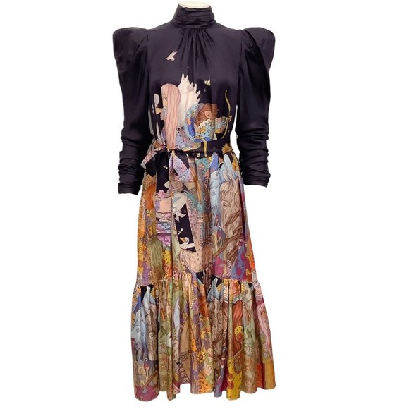 Zimmermann Dresses & Skirts - Zimmermann Midnight Star Girls Celestial Gathered Frill Dress